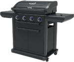 Campingaz 4 Series Onyx S Gas BBQ - 4 Burner + Side Burner Gas Barbecue