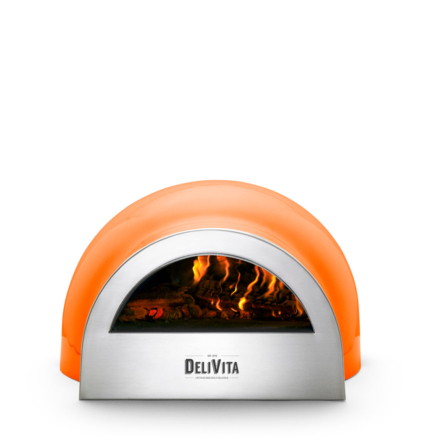Portable Wood-Fired Pizza Oven - Orange