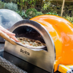 Portable Wood-Fired Pizza Oven - Orange