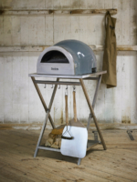 Portable Wood-Fired Pizza Oven - Grey