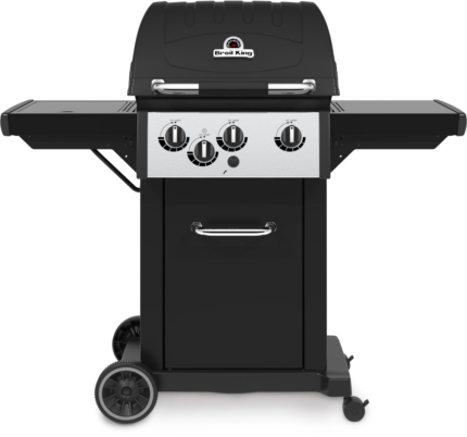 Broil King Royal 340 + Side Burner (steel shelves)