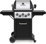 3-Burner Gas Barbecue 2,258 sq cm with Rear Burner & Rotisserie Kit