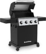 4-Burner Gas Barbecue 2,865 sq cm - Cast Iron Grids