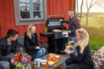4-Burner Gas Barbecue 2,865 sq cm - Cast Iron Grids