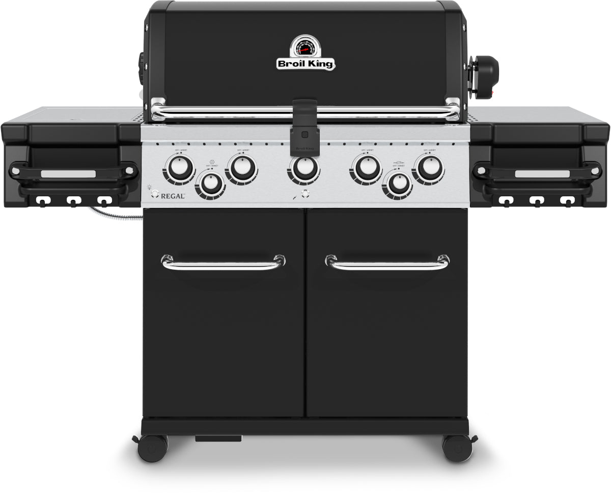 126913_1 Broil King Regal 590 5 main burners + Side/Rear Burners & Rotis - Image 1