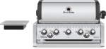 Built-In 5-Burner Gas Barbecue Head - Stainless Steel