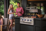 Built-In 4-Burner Gas Barbecue Head 500 sq in