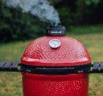 Ceramic Kamado Charcoal Grill 46cm with Cart - Red