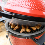 Kamado Joe® Classic Joe II 18 inch Charcoal Grill in Blaze Red - Image 5