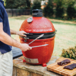Kamado Joe® Classic II Stand Alone 18 inch Charcoal Grill in Blaze Red - Image 5