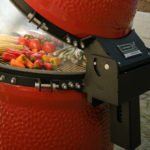 Ceramic Kamado Charcoal Grill 61cm Stand-Alone - Red