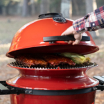 Kamado Joe® Kettle Joe™ 22 inch Charcoal Grill in Blaze Red - Image 4