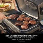 Ninja OG850UK Woodfire XL Electric BBQ Grill & Smoker - Black/Grey - Image 3