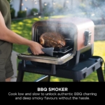 Ninja OO101UK Ninja Woodfire Outdoor Oven, Artisan Pizza Maker and BBQ Smoker - Terracotta/Steel - Image 9