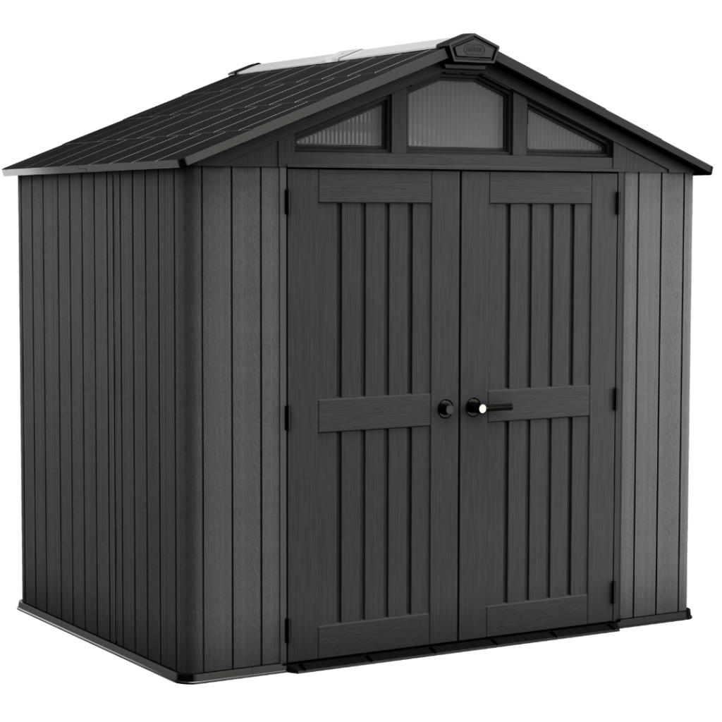 Resin Composite Garden Shed 8x8ft (2.5m x 2.3m)