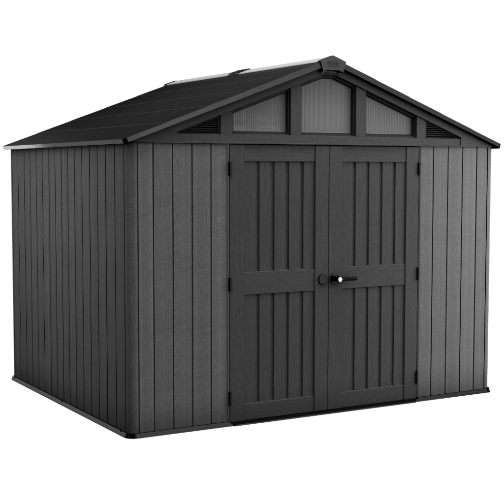 Resin Composite Garden Shed 10x8ft (3m x 2.4m)