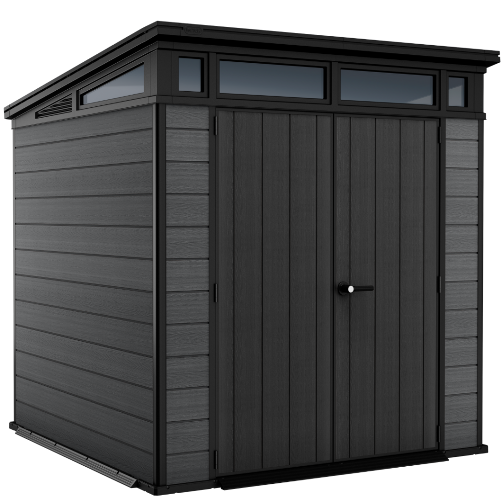 Resin Composite Garden Shed 7x7ft (2.1m x 2.1m)