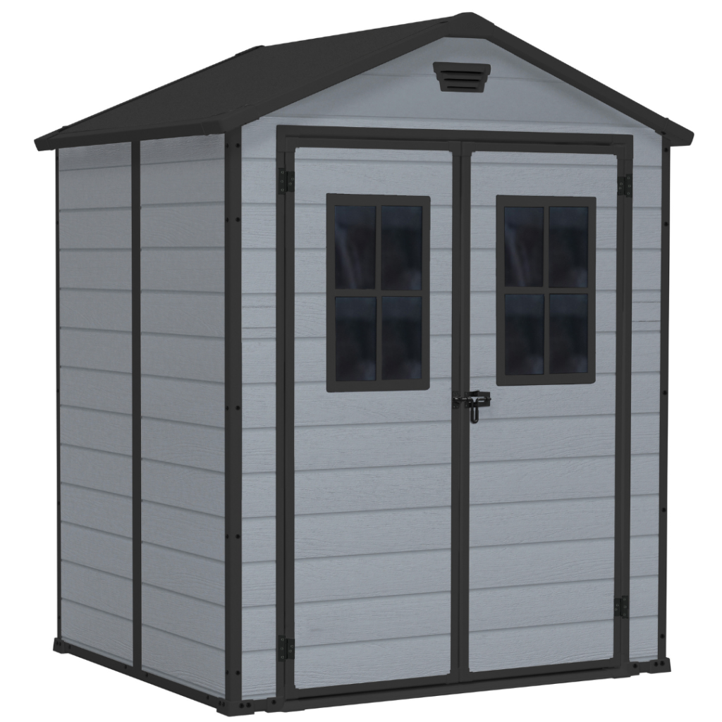 Compact Resin Garden Shed 6x5ft