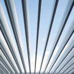 Rectangular Aluminium Louvered Pergola 3.6m x 3m - Grey - Image 6
