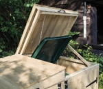 Apex Timber Double Wheelie Bin Store