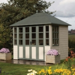 Traditional Timber Summerhouse - Honey Brown