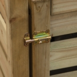 Timber Quadruple Wheelie Bin Store - Image 8