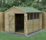Overlap Timber Garden Shed 8x10ft