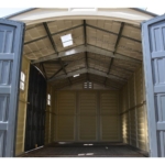 Vinyl Apex Storage Building 15x8ft with Foundation Kit, Windows & Side Door - Image 9