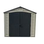Vinyl Apex Storage Building 15x8ft with Foundation Kit, Windows & Side Door - Image 5