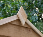 Overlap Timber Security Shed 4x6ft