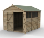 Overlap Timber Garden Shed 8x10ft