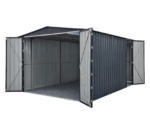 Metal Workshop Garage 10x15ft - Dual Door