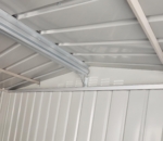 Metal Workshop Garage 10x15ft - Dual Door