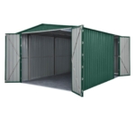 Metal Workshop Garage 10x15ft - Dual Door