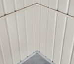 Apex Metal Garden Shed 8x3ft - Grey
