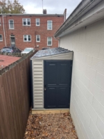 Lean-To Vinyl Shed 4x10ft with Foundation Kit - Grey - Image 14