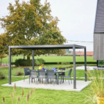 Aluminium & Steel Louvered Pergola 4m x 3m
