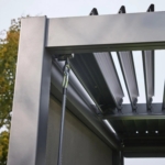 Aluminium & Steel Louvered Pergola 4m x 3m - Image 2