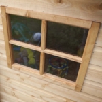 Two-Storey Wooden Playhouse with Ladder - Image 5