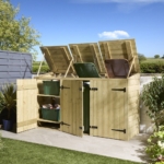 Shiplap Double Bin Store with Box Store - Image 8