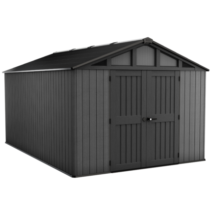 Resin Composite Garden Shed 10x15ft (3m x 4.5m)
