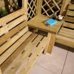 Timber Corner Garden Arbour - Image 2