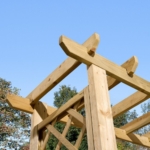 Timber Corner Garden Arbour - Image 6