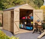 Shiplap Apex Timber Shed 6x8ft