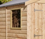 Shiplap Apex Timber Shed 6x8ft