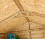 Shiplap Apex Timber Shed 6x8ft