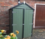 Overlap Timber Garden Shed 4x3ft - Dip Treated