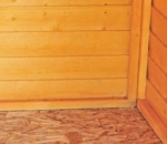 Overlap Timber Garden Shed 4x3ft - Dip Treated