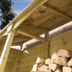 Midi Double Timber Log Store - Image 2