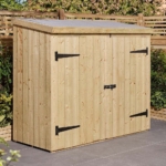Tongue & Groove Timber Wall Store - Image 3